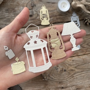 cutting die metal embossed paper scrapbook cutting template DIY lantern