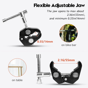 SLR camera magic arm Universal bracket monitor peanut bracket strange hand hot shoe ball head hand