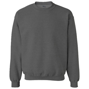 Gildan gildan88000 round neck thin fleece sweater Jidan solid color pullover overalls printed logo