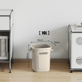 Industrial style trash can large kitchen large capacity new raised super large catering commercial high outdoor trash can