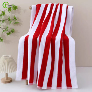 yarn-dyed strip transport work large towel thick towel absorbent class a large cotton bath wrap cotton bath towel comfortable