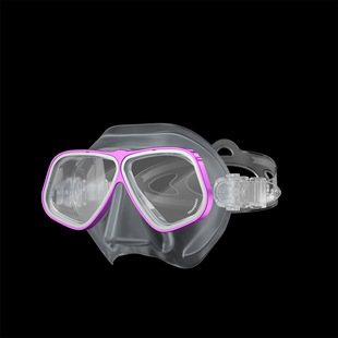 Diving goggles Aluminum alloy material Long-term anti-fog diving goggles can be added with myopia nose protection swimming goggles adult diving surface goggles