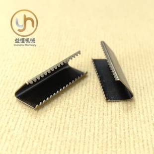 Metal Clip Copper Belt Buckle Fine Teeth Ribbon Tail Clip Ribbon Tail Buckle Belt Leather Ware Copper Horse Buckle