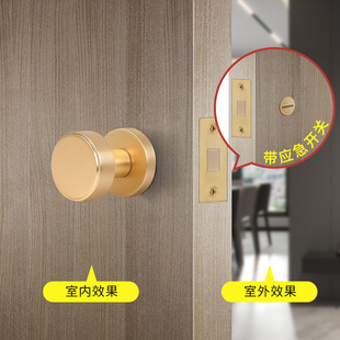 Hidden background wall door secret door universal indoor bathroom single-sided lock minimalist bedroom room invisible door lock