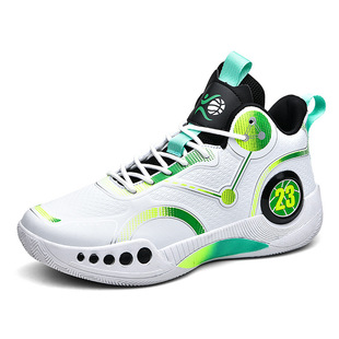 New Basketball Shoes Men's High-top Boots Breathable Non-slip Wear-resistant Shock-absorbing Middle School Students' Sneakers Cement Floor sneaker for Men