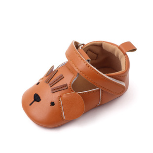 Spring and Autumn 0-1 Year Old Baby Cartoon Animal Shoes Soft Sole Non-slip 3-6-12 Months Baby Toddler Shoes BH2227