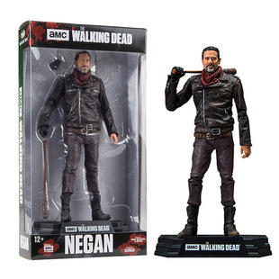 The Walking Dead Film and Television Peripheral Rick Sheriff Statue Figure Darile Nagan Figure Joint Movable Ornament
