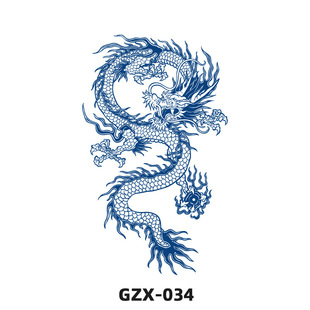 Factory in stock wholesale internet celebrity herbal juice semi-permanent tattoo stickers waterproof simulation sweat-proof juice tattoo stickers