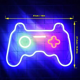 led Neon Cross-border E-commerce Luminous Shape Atmosphere Light Transparent Back Plate Billboard Logo Decorative Light
