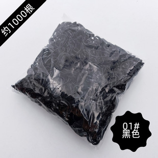 1000 bags of strong pull 2.5cm headband cute headdress tie hair rubber band