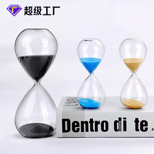 Half an hour hourglass timer 5/30/60 minutes creative personality glass hourglass ornaments factory outlet