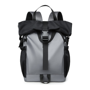 Backpack Men's Functional Travel Sports Outdoor Mountaineering Ride Large Capacity Backpack Male College Student Computer Schoolbag