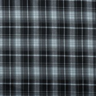 Yarn-dyed Polyester Stretch Autumn and Winter New Plaid Fabric Casual Retro Shirt French dress Fashion Trousers