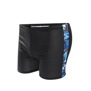 Men's boxer color matching swimming trunks beach hot spring swimming equipment manufacturers first-hand supply breathable