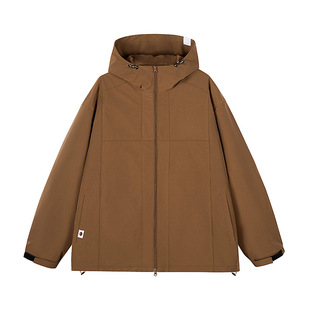 Mountain Outdoor Hooded Jacket Jacket for Men and Women Spring and Autumn Japanese Multi-pocket Anti-fan Mountaineering Camping Jacket