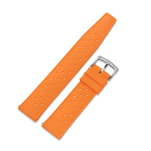 Breathable Double Circle Round Hole Silicone Strap Samsung Huawei GT Universal Sport Sweat-proof Silicone Watch Strap 20mm22mm