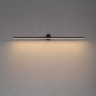 Danish Minimalist Designer Living Room Long Mirror Front Lamp Wall Lamp Nordic Simple Modern Bedside Art Atmosphere Lamps