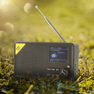 Трансграничный Новый ЖК-FM-радио Bluetooth-динамик DAB + Портативный внешний автоматический поиск FM