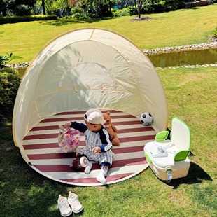 Outdoor Tent Portable Folding One Button Opening Camping Tent Sunscreen Waterproof Picnic Awning Beach Tent