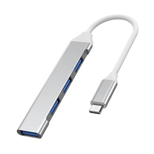 Док-станция 3.0 беспроводной 4 в 1Type-C USB концентратор для мобильного телефона Ноутбук клавиатура мышь HUB адапатор