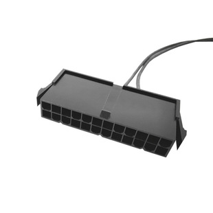 Источник питания производителя Блок питания ATX 24p Start Line 18AWG переключатель линии 24Pin пусковой переключатель бесплатная материнская плата 57 см