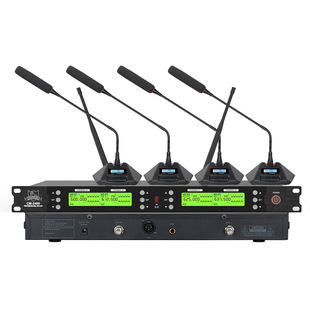 Professional UHF wireless microphone conference one drag eight stage performance karaoke speech handheld head-mounted dynamic microphone
