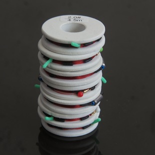 Hand-tied White Axis Group Finished Fishing Line Group Table Fishing Line Group Hand-tied Main Axis Fishing Gear Tool