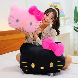 Hellokitty подушка милая супер мягкая большая голова дивановая подушка плюшевая подушка высокая ценность мультяшная девушка подушка