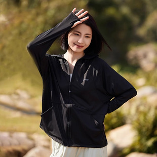 Jiao Xiathe Same 2025 Original Yarn Sunscreen Clothing Women's UPF50 Pocket Anti-UV Small Coat Custom Sunscreen Clothing