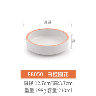 Kapiya melamine small plate commercial plastic snacks small dish seasoning dish dipping dish soy sauce vinegar dish dipping bowl