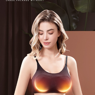 Breast massager Feng Wireless Vibration increasing chest massager hot compress electric massage bra underwear big bra