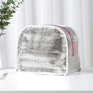 Thermal Insulation Lunch Bag Portable Fresh-keeping Bag Lunch Box Bag Lunch Bag with Rice Bag for Work and School Lunch Box Bag Aluminum Foil