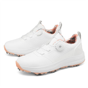 Golf shoes men's and women's new fixed nail button new waterproof comfortable breathable sports golf men's shoes