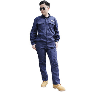 Summer National Appliance Net Work Clothes Long-sleeved Short-sleeved Pure Cotton Labor Protection Power Factory Work Clothes Power Work Clothes Custom Men