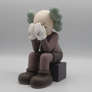 Kaws Улица Сезам кукла гостиная Элитный свет Роскошная модная игра жестокий Медведь Украшение Рабочего Стола Ручной работы мультфильм подарок для дома