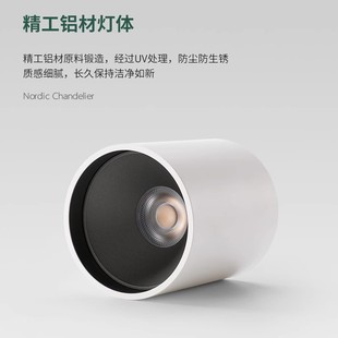 Factory Direct Supply surface mounted spotlight household anti-glare hole-free non-main lamp ceiling lamp ceiling bedroom aisle lamp