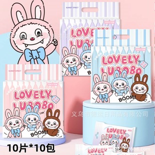 Салфетки серии Sanrio с десятью пакетами мультяшных детских салфеток
