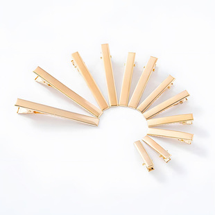 DIY hairpin bottom clip material accessories golden naked clip duckbill clip hairpin hairpin multi-specification square clip wholesale