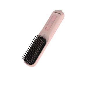 Wireless Straight Hair Comb Straight Roll Dual-purpose Negative Ion Curly Hair Charging Portable Household Hair Care Dual-purpose Hair Care