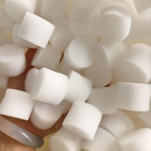Soilless Culture Planting Cotton Hydroponic Sponge Block Seedling Sponge Block Vegetable Digging Round Hole Polyurethane Sponge
