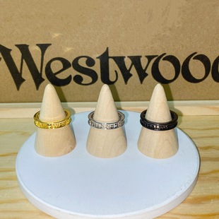 Western Queen Mother's Dream Unique Design Hollow Letter Creative Simple Planet Series Personalized New Ring Ring Ring