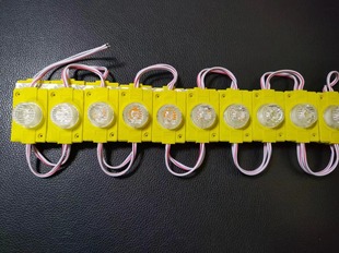 led Injection Molding Module 12V Single Light Side Light Source Highlight Lamp Bead AdVertising Light Box Logo One Light RGB Side Light with Flash