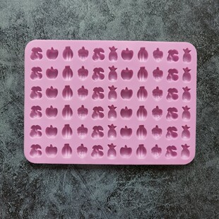 66 Consecutive Fruit Pineapple 329 Chocolate Silicone Mold Candy Dessert Mold Cake Decoration Baking Utensils