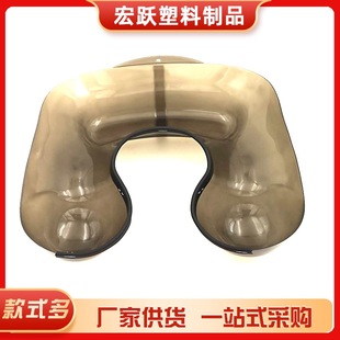 Hair Sink Dye Roll Medicine Perm Barber Shop Straightening and Exlarge Hair Salon Transparent Plate Plastic Shoulder Tool