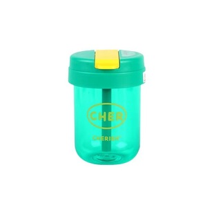 New Mini Ton Cup for Kidsren and Students, Plastic Cup, Portable Straw Cup, Cute and Good-Looking Gift, Big Belly Water Cup