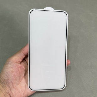 Применимо iPhone16promax вакуумная гальваническая высокоалюминиевая закаленная пленка яблоко 15 полноэкранный покрывает защитную пленку для мобильного телефона