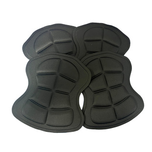 Заводская наколенник EVA Black High Foam двойные наклейки хорошая Строительная ткань износостойкая устойчивая к падению скейтборд лыжное снаряжение утолщенные роликовые коньки