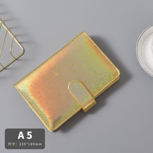 Amazon Special for Colorful Point A6 Laser Macaron Handbook Notebook Notepad Cash Budget Wallet
