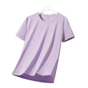 Lucky Deer summer outdoor sports elastic Ice Silk breathable top fitness loose running couple quick-drying short sleeve