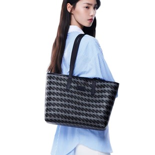 OMTO Black Truffle Tote Bag Women's Large Capacity Explosive Bag Commuter Large Bag Portable Niche High-end Shoulder Bag